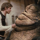 Han Solo and Jabba the Hutt.